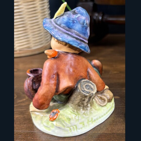 Vintage 1976 Hummel Figurine - Coffee Break - Goelbel Club Exclusive TMK-6 - Picture 2 of 12